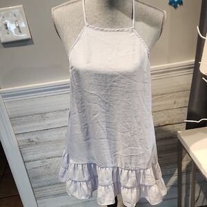 COPY - EUC Intimately Free People Women's sz XS sleeveless Mini Dress lilac col…